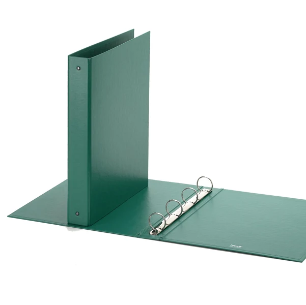 FAVORIT - 400051150 - Raccoglitore Europa - 22 x 30 cm - 4 anelli tondi 30 mm - dorso 4 cm - verde - Favorit - 39410 - Con...