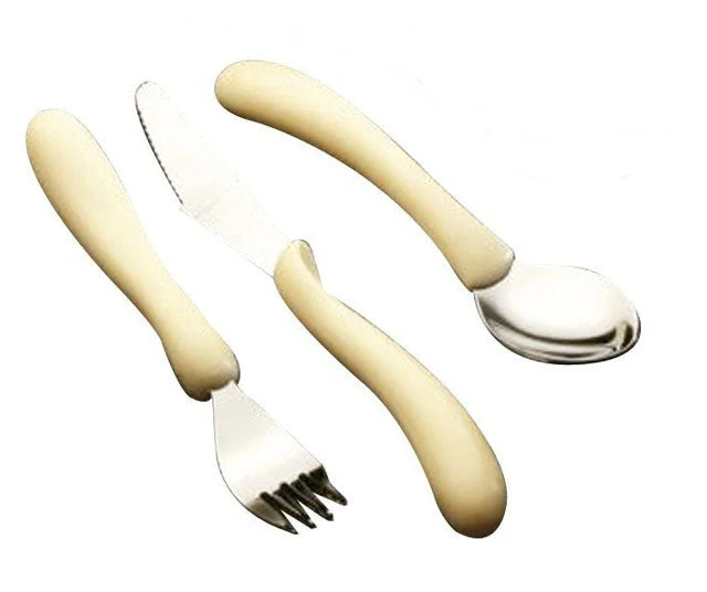 Forchetta Adattata con Manico Ergonomico | Maggiore Stabilità