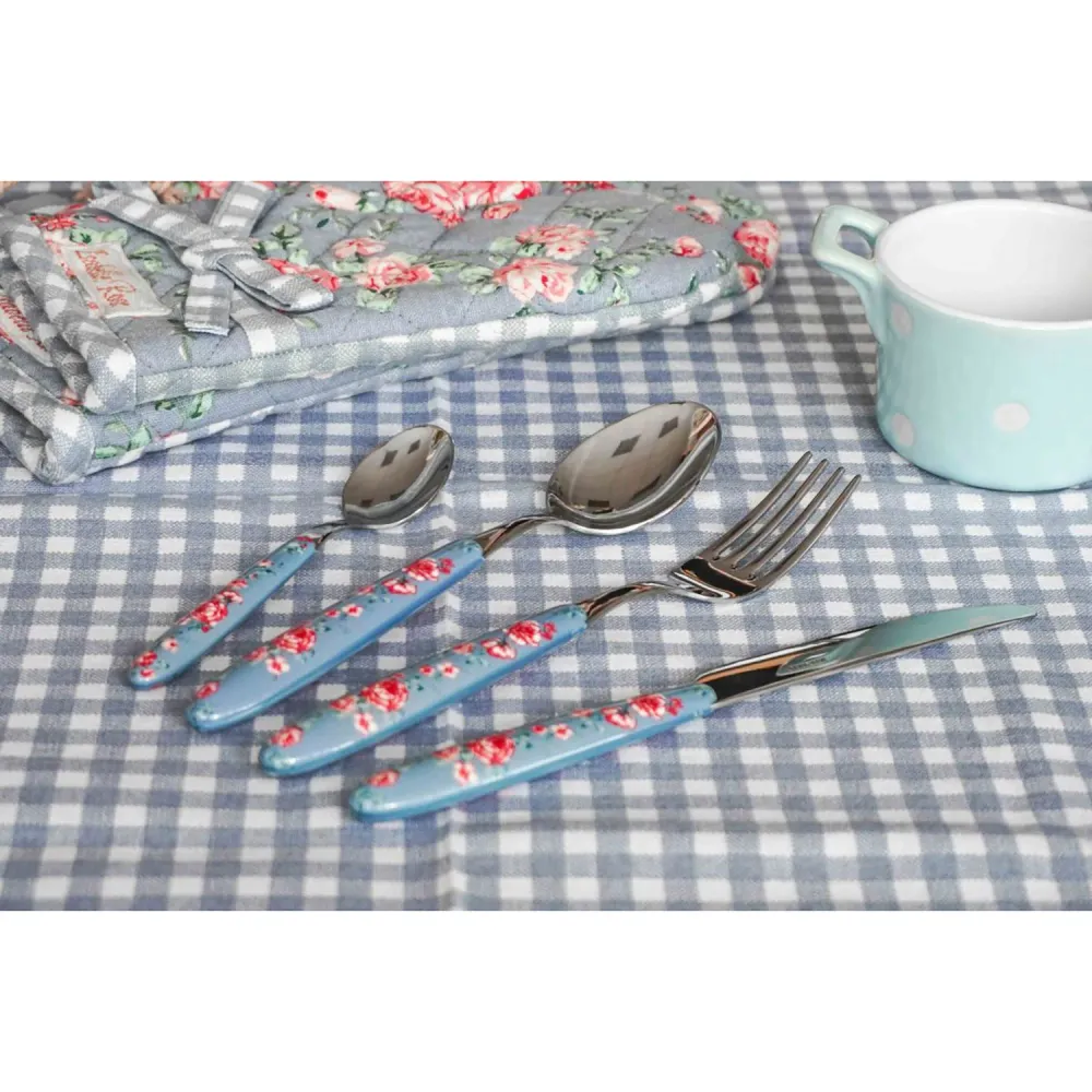 Forchetta da tavola Isabelle Rose Shabby chic Julia acciaio inox vintage 5131