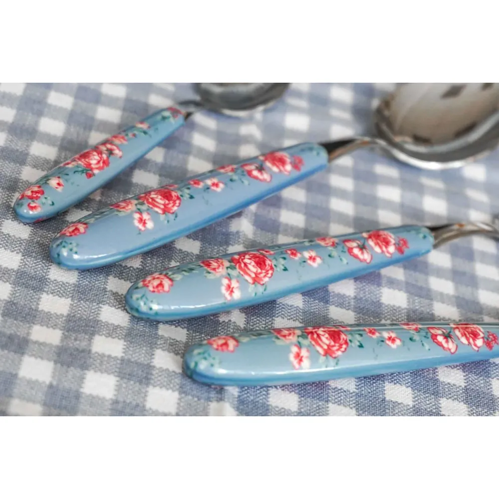 Forchetta da tavola Isabelle Rose Shabby chic Julia acciaio inox vintage 5131