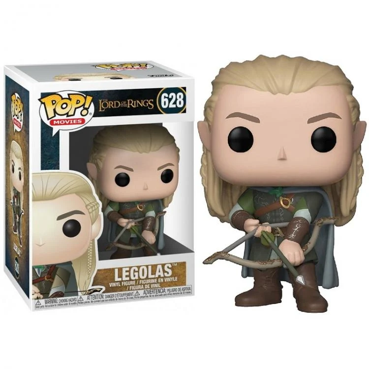Funko Pop ! Movies Lord Rings - (628) Legolas Il Signore Degli Anelli 9Cm