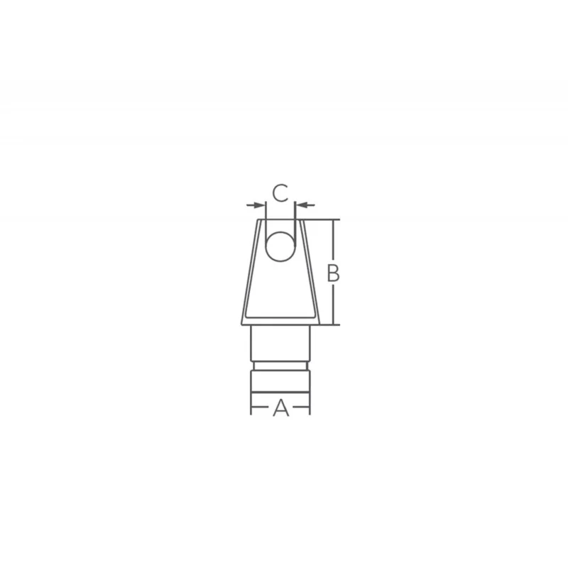 GIUNTO INOX MASCHIO Ø MM.19,3 - 6565408 - MARINE TOWN
