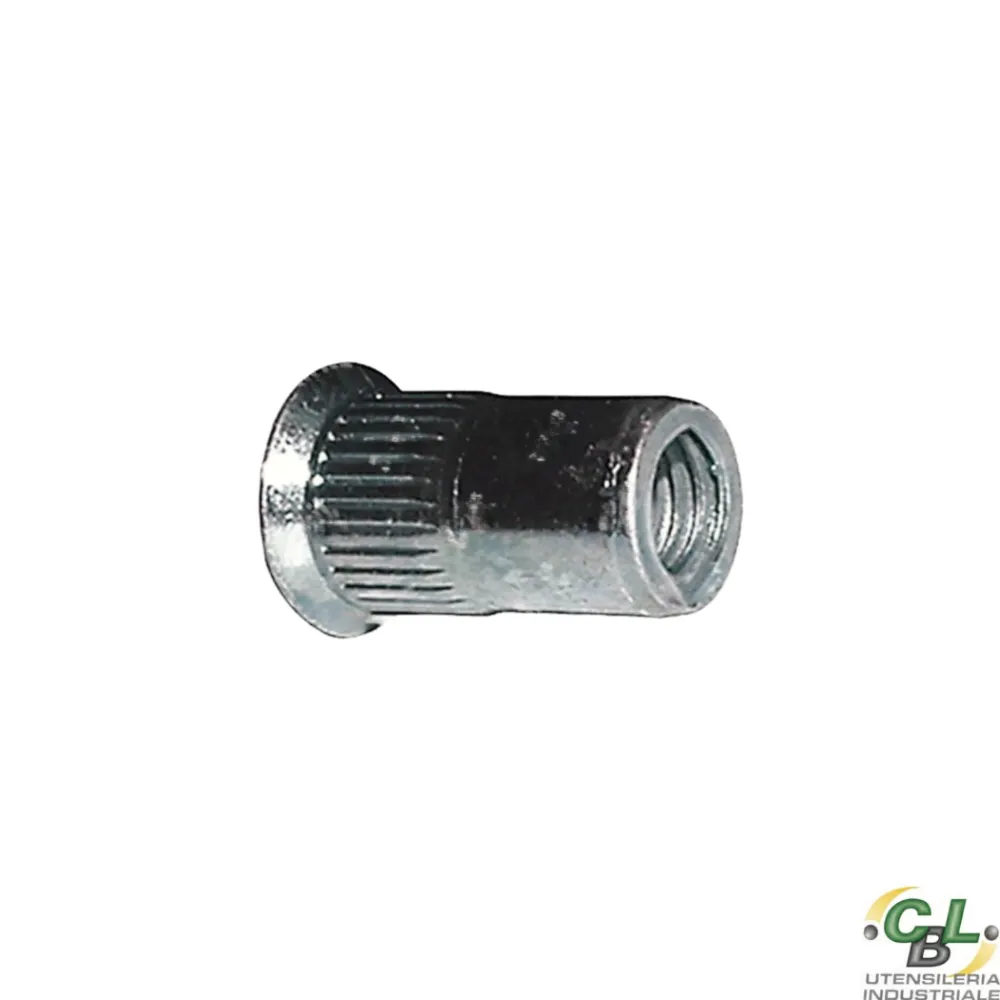 INSERTO ACCIAIO M8TS CORTO M8/045 - CONF. 100PZ