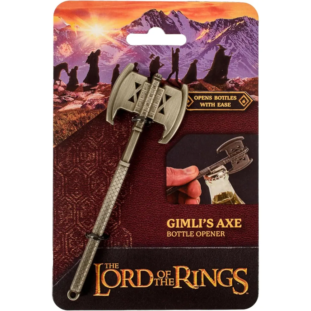 L'apribottiglie con ascia di Gimli de Il Signore degli Anelli