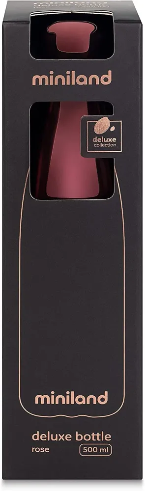Miniland Bottiglia Termica Finitura Cromata Rose - 500ml