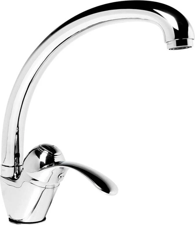 Miscelatore Monoforo Ottone per Lavello Cucina Dublino Erogazione Orientabile