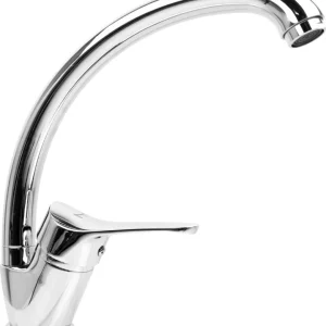 Miscelatore Monoforo Ottone per Lavello Cucina Funny Erogazione Orientabile