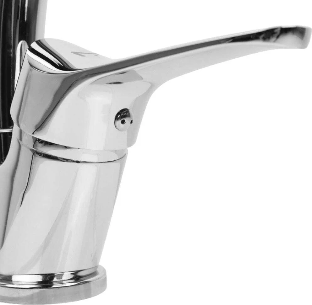 Miscelatore Monoforo Ottone per Lavello Cucina Funny Erogazione Orientabile