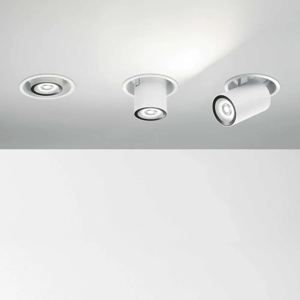 Nova fi 30w 3000k Faretto Incasso led estraibile orientabile nero