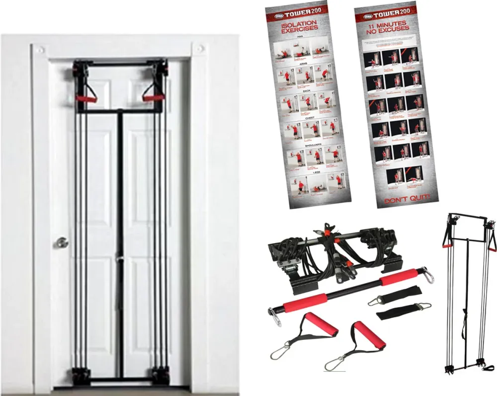 Palestra Attrezzatura Multifunzione Porta Con Cavi Elastici Per Esercizi Da Casa