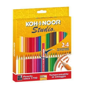 PASTELLI STUDIO ESAGONALE 2,9mm pz 24 ASSORTITO