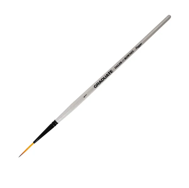 Pennello Sintetico Graduate Punta Lunga N.1 Manico Corto Daler Rowney