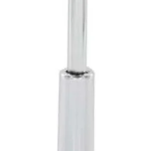 2 PEZZI - REGGITUBO CENTRALE ALLUNGABILE 55-68MM LEGA LEGGERA CROMATA - PER ASTE ARMADI TONDE Ø18CM