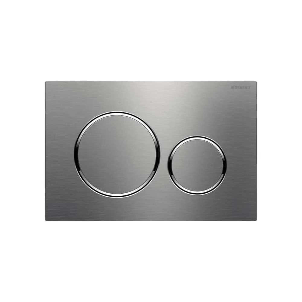 PLACCA DI COMANDO "SIGMA 20" Satinata/Cromata/Satinata*