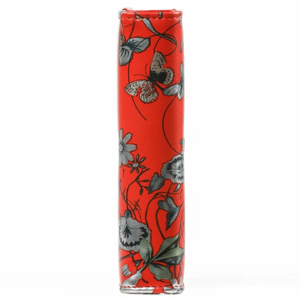 Raccoglitore 6 anelli ricaricabile Planner Floral Sea Red