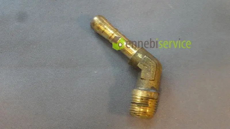 Raccordo angolare 1-8 120g corto Universale
