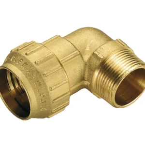 Raccordo Curvo Ottone Maschio Ø50X11/2 Tiemme Raccorderie Spa
