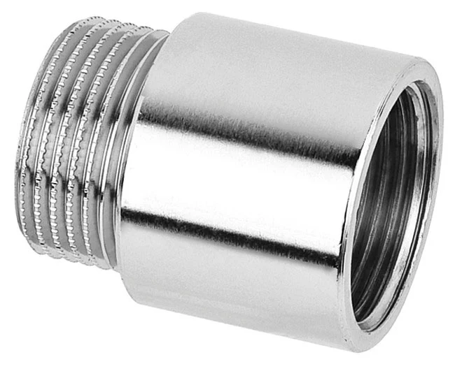 Raccordo Diritto Maschio/Femmina Ottone Cromato Serie 1500 1X10 Mm Pettinaroli