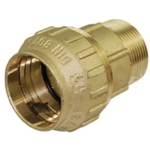 Raccordo Dritto Ottone Maschio Ø20X1/2 Tiemme Raccorderie Spa