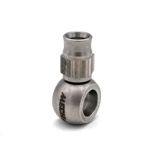 RACCORDO occhiello dritto foro 11mm (AN4 stelo corto)