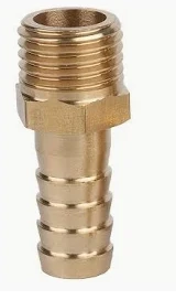 Raccordo portagomma ottone 8mm, maschio 1/8, “ROMA”, rastelli rubinetterie
