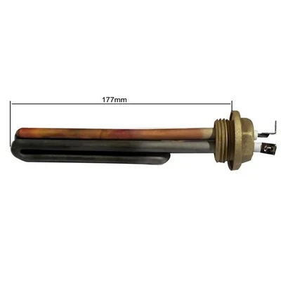Resistenza Caldaia 1 pollice 1200w 220v Filettatura Interna Lunga 18 ** PC 70