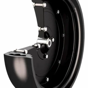Ruota completa di cerchio 400x65mm adattabile Maschio Kuhn e Kverneland