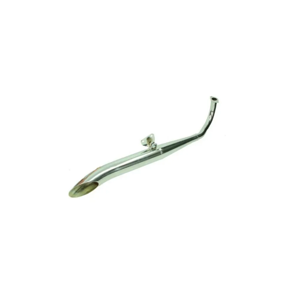 Scarico del tubo laterale (made UE) cromo adatta a3, A35, tomos