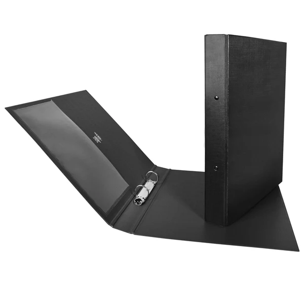 SEI ROTA - 35254210 - Raccoglitore Stelvio - 22 x 30 cm - 2 anelli R 25 mm - dorso 3 cm - nero - Sei Rota - 25442 - Conf....