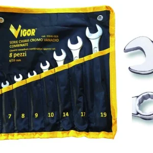 Serie chiavi combinate Vigor 8 pz 6-19 mm