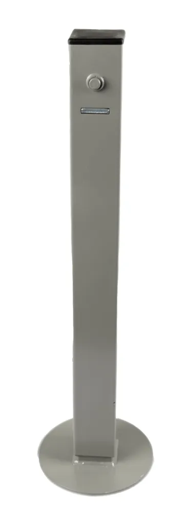 Servotimone con manovella laterale 60x565mm portata 800kg