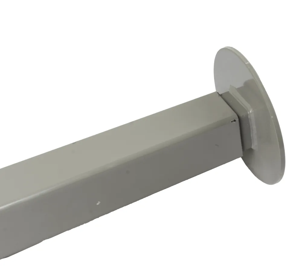 Servotimone con manovella laterale 60x565mm portata 800kg