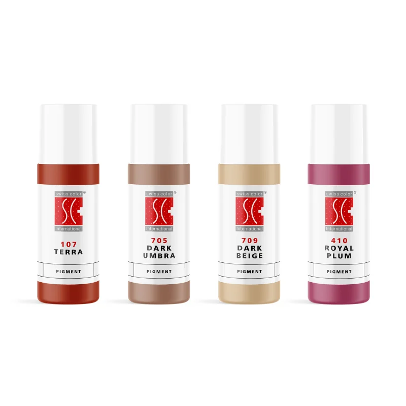 Set per areola Swiss Color Fitzpatrick I–III 4x5ml