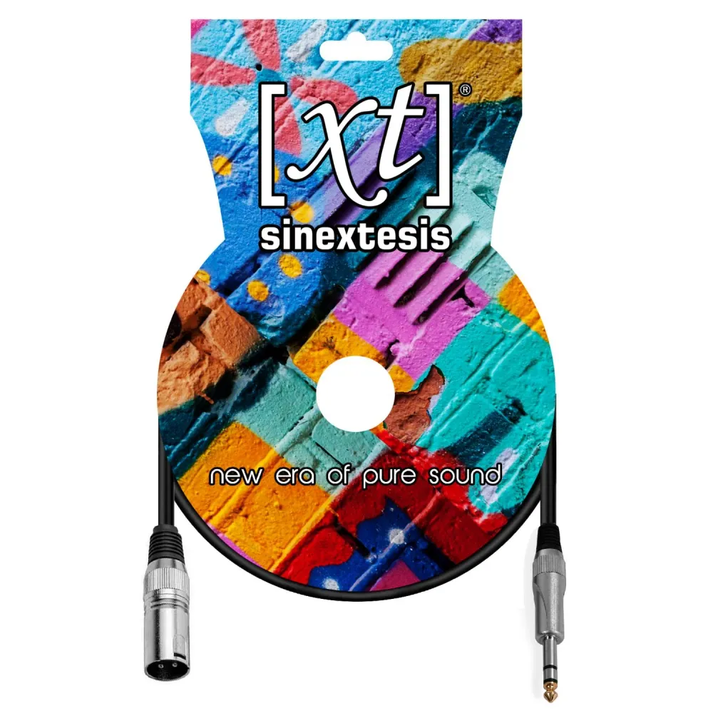SINEXTESIS Cavo XLR Maschio - Jack Bilanciato 5 mt.