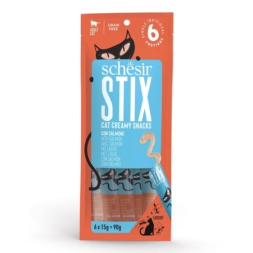 Snack gatto crema salmone 90g busta