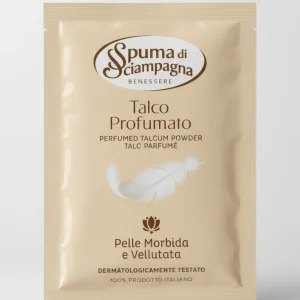 Spuma di Sciampagna Talco Profumato Busta 75g 100% Naturale Italiano