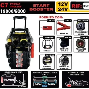 START BOOSTER C7 19000/9000 MADE SWISS
