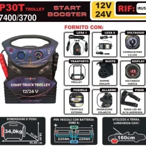 START BOOSTER P30 7400/3700 MADE SWISS