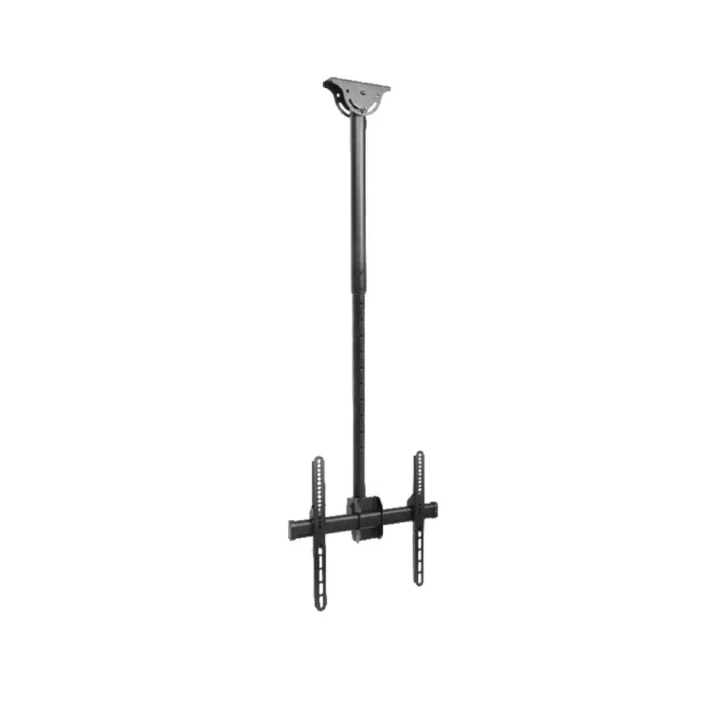 Supporto tv soffitto orientabile 37 - 70 pollici telescopico 56 - 91cm per soffitti inclinati