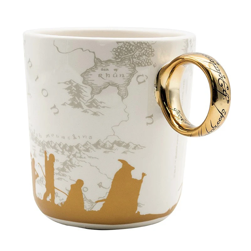 Tazza Il Signore degli Anelli con manico ad anello