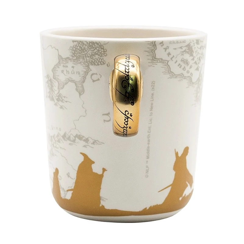 Tazza Il Signore degli Anelli con manico ad anello