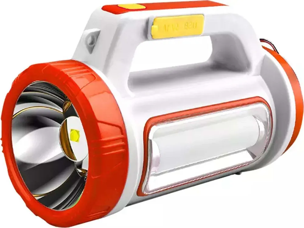 Torcia Solare Ricaricabile Usb Led Multifunzione Con Luce Laterale Portatile