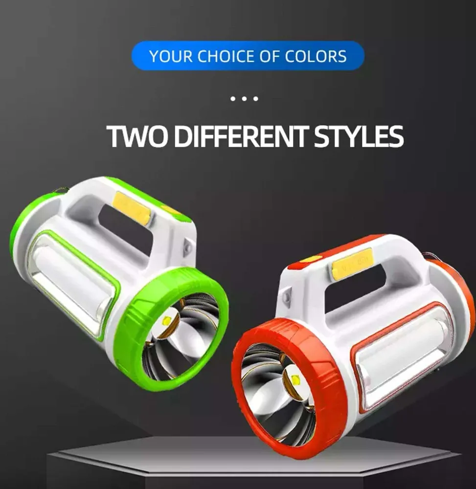 Torcia Solare Ricaricabile Usb Led Multifunzione Con Luce Laterale Portatile