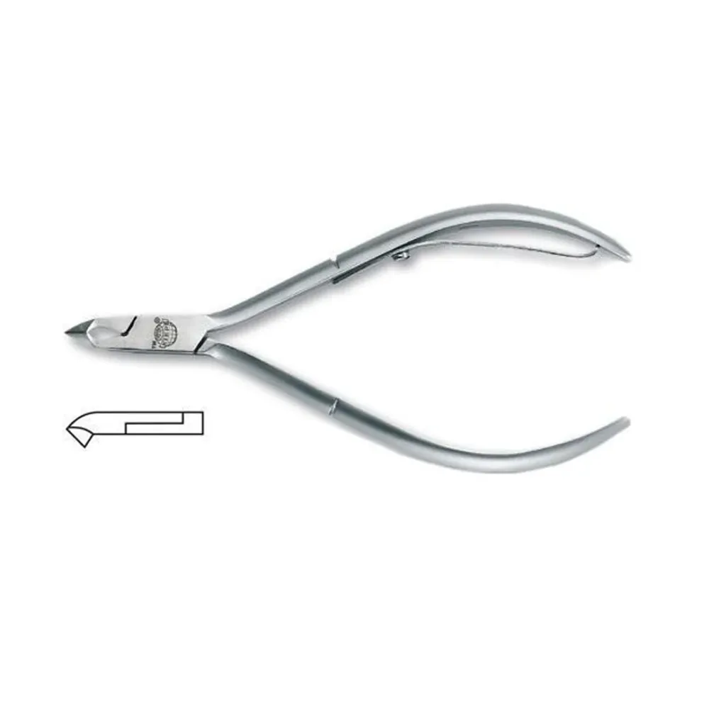 Tronchese per Cuticole Acciaio Inox al Cobalto con Manico Sovrapposto - 3mm/12cm - Kiepe