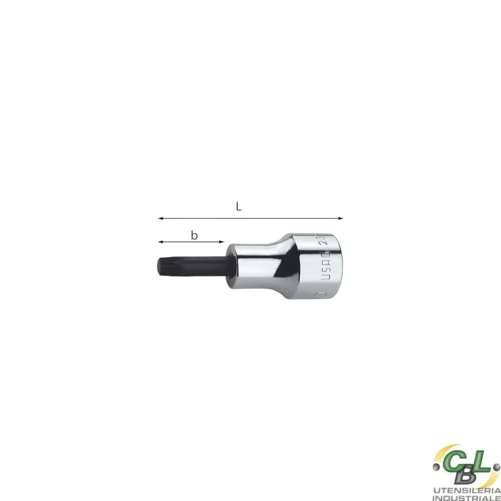 USAG CHIAVE BUSSOLA PER VITI CON IMPRONTA XZN 233 1/2" N°8L