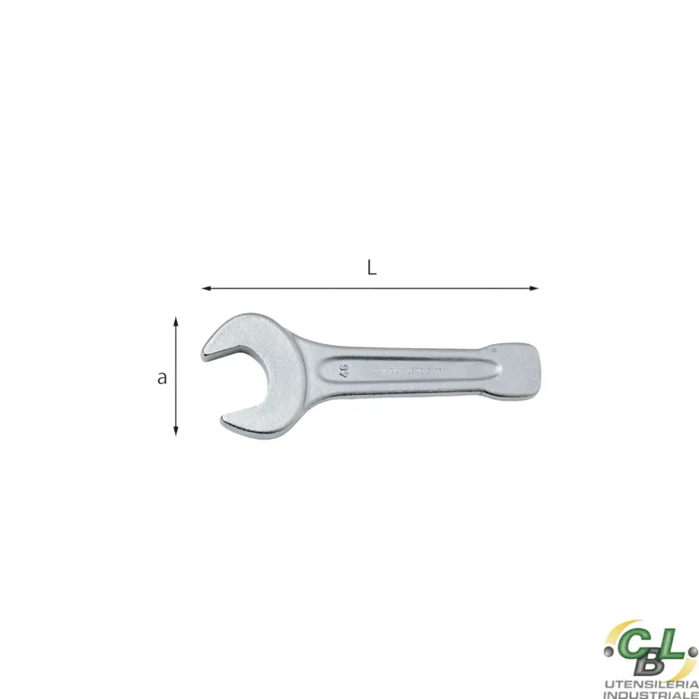 USAG CHIAVE FORCHETTA SEMPLICE PERCUSSIONE 249 41 mm