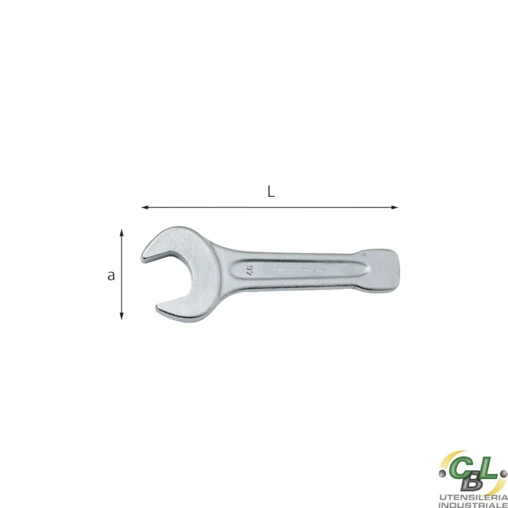 USAG CHIAVE FORCHETTA SEMPLICE PERCUSSIONE 249 36 mm