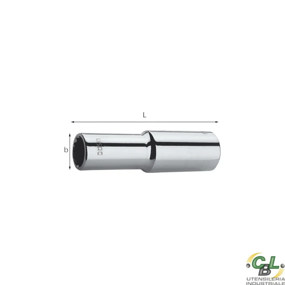 USAG CHIAVI BUSSOLA LUNGHE CON BOCCA POLIGONALE 235 1/2 LN 17 mm