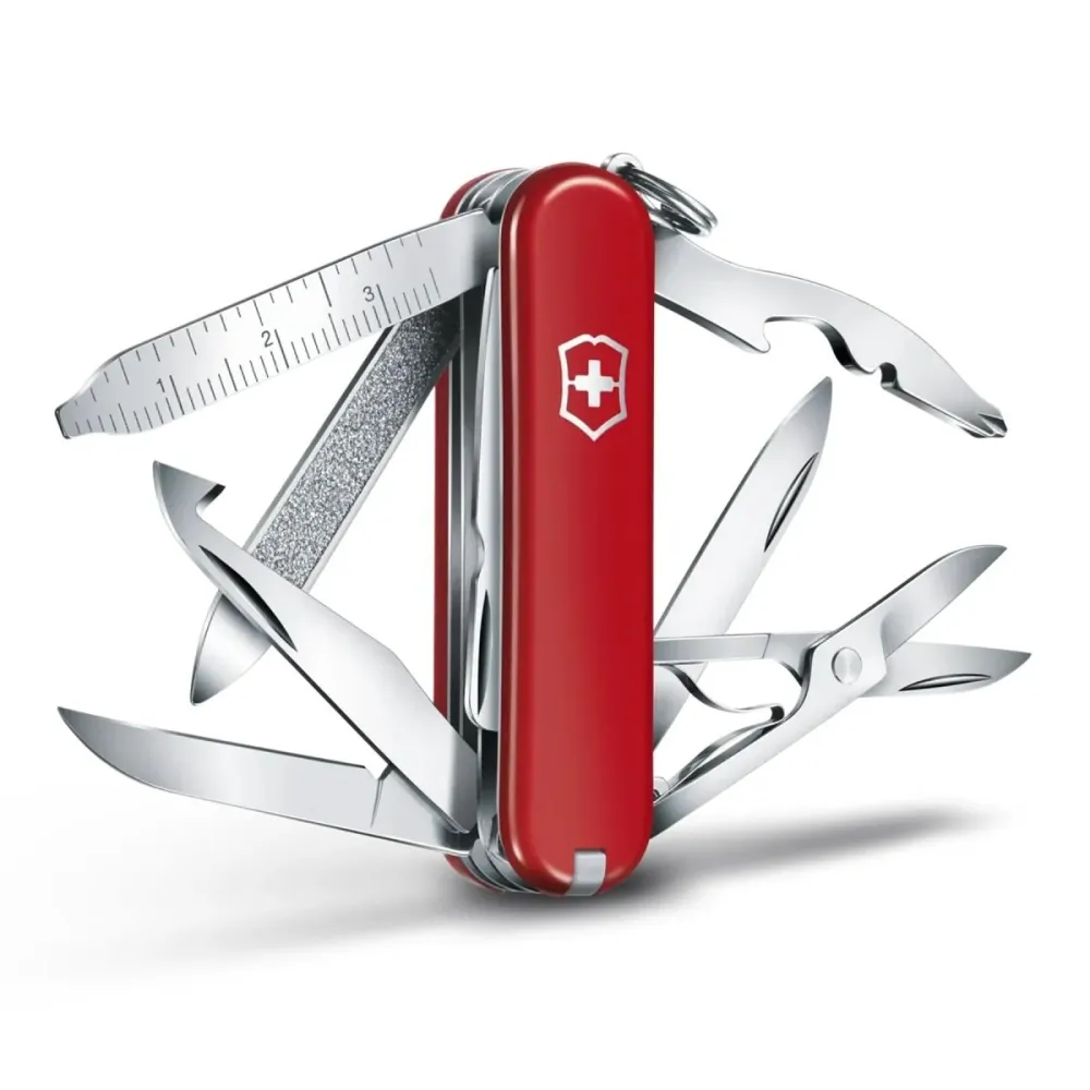 Victorinox Swiss Mini Champ Multi Tool Knife 15 funzioni acciaio inossidabile
