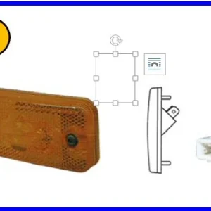 VIGNAL-FANALE LATERALE EUROTECH AV600 COD:3R001.647